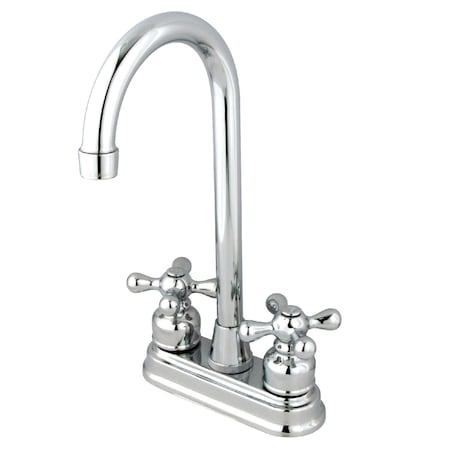 Kingston Brass Bar Faucet, Polished Chrome KB491AX